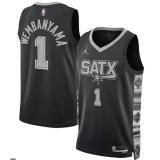 Victor Wembanyama, San Antonio Spurs Black- Statement Edition